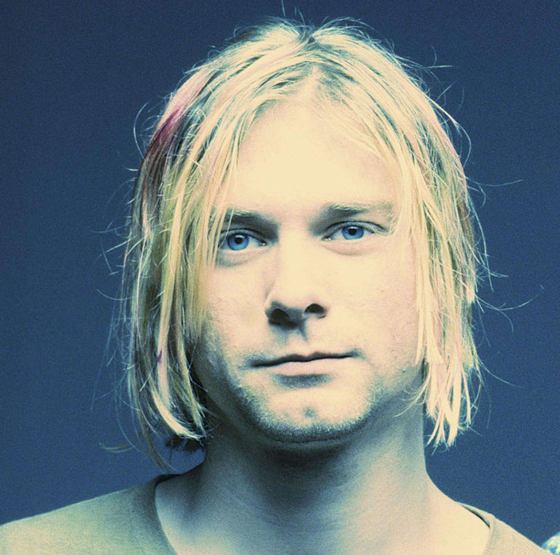 Photo: Michael Lavine Kurt Cobain, Dave Grohl and Krist Novoselic of Nirvana