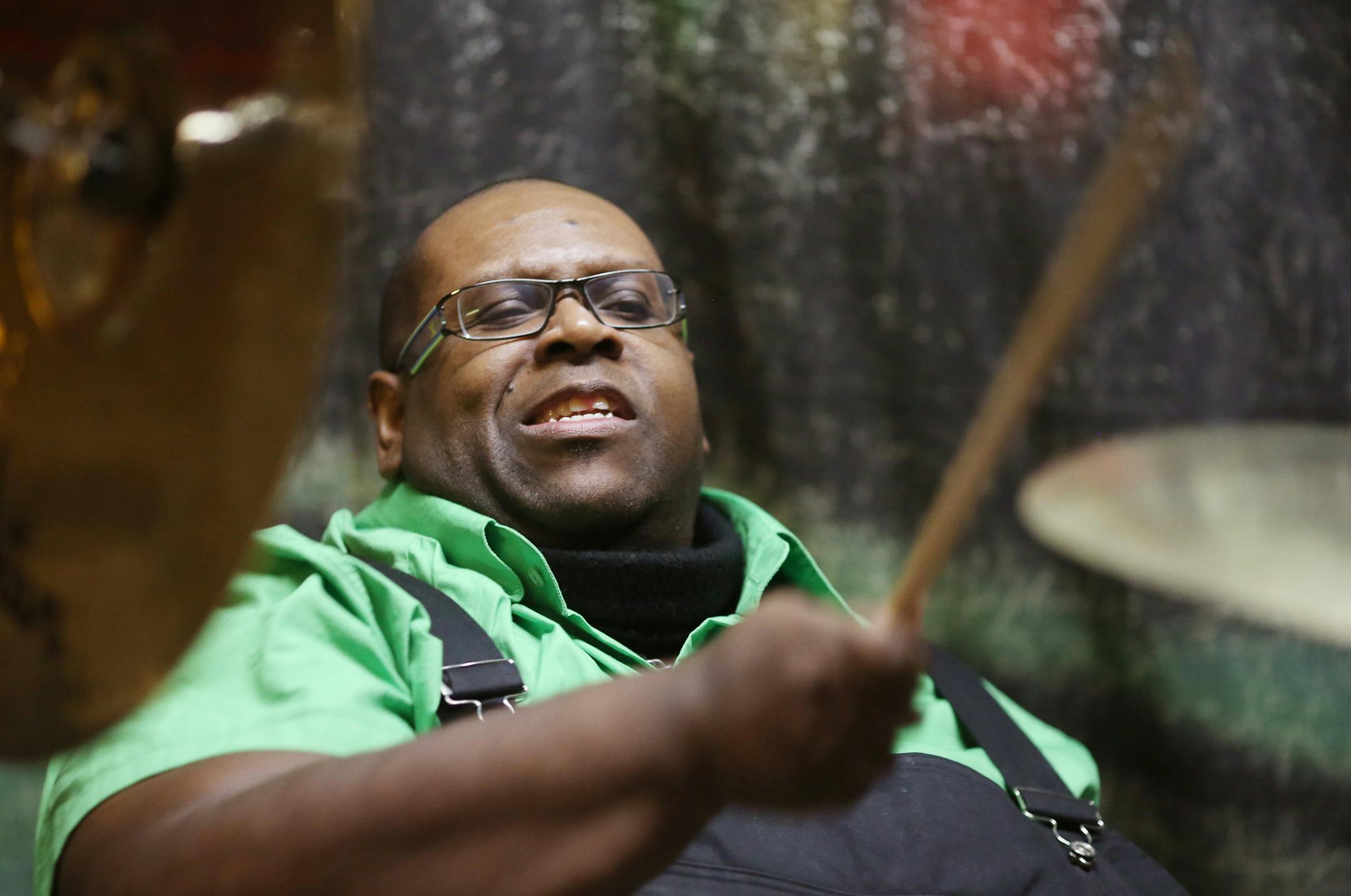 Michael Bland rehearsed with some of his New Power Generation bandmates for this weekend's Prince tribute concerts at the Parkway Theater in Minneapolis. Bland had been in the studio again with Prince this past winter.