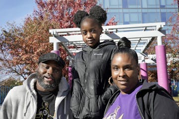 11-year-old Khloe Cox with parents Lloyd and LaWanda Cox on her way home. A team of surgeons at M Health Fairview University of Minnesota Masonic Chil