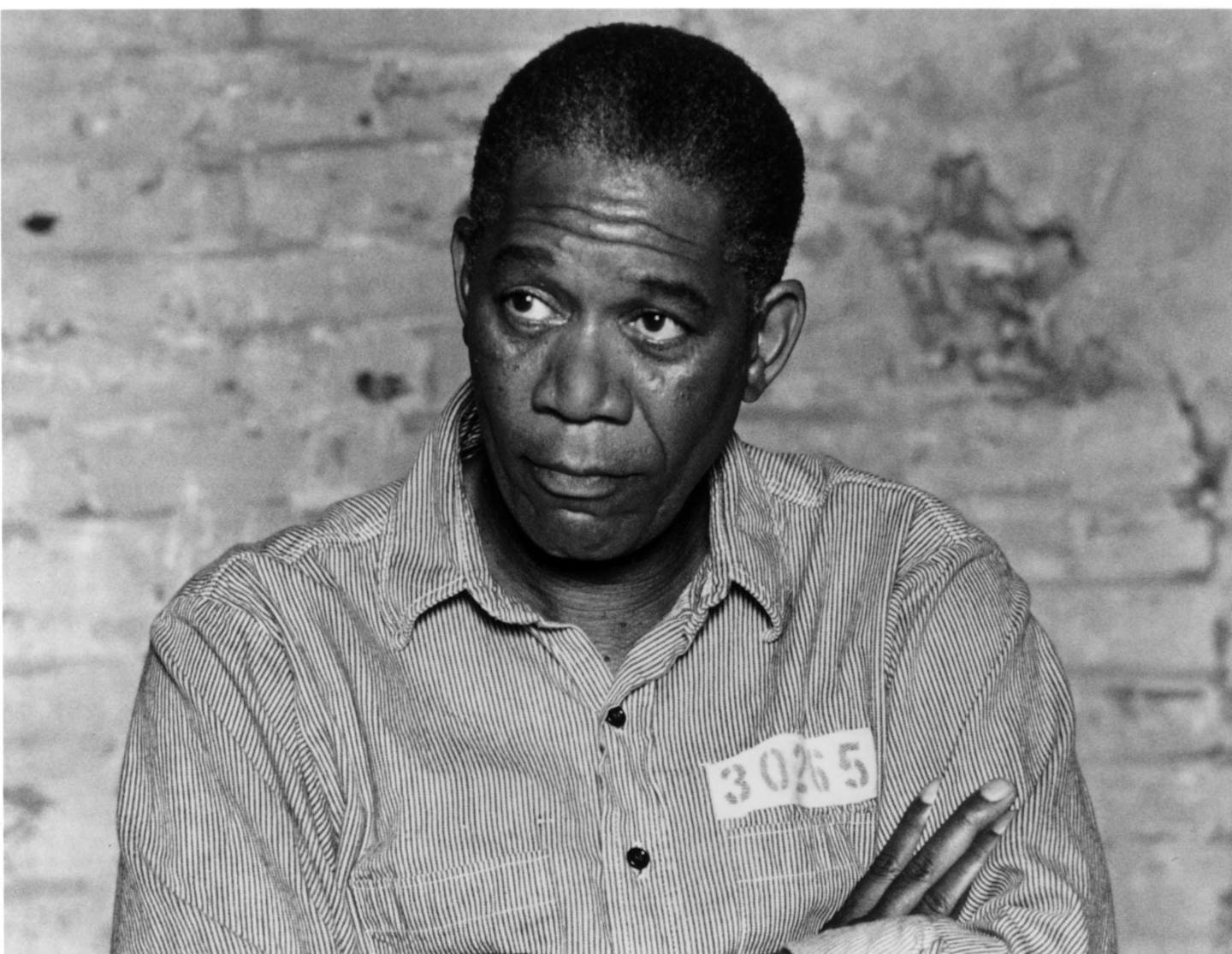 Morgan Freeman, actor, in the 1994 movie "The Shawshank Redemption."