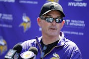 Minnesota Vikings head coach Mike Zimmer