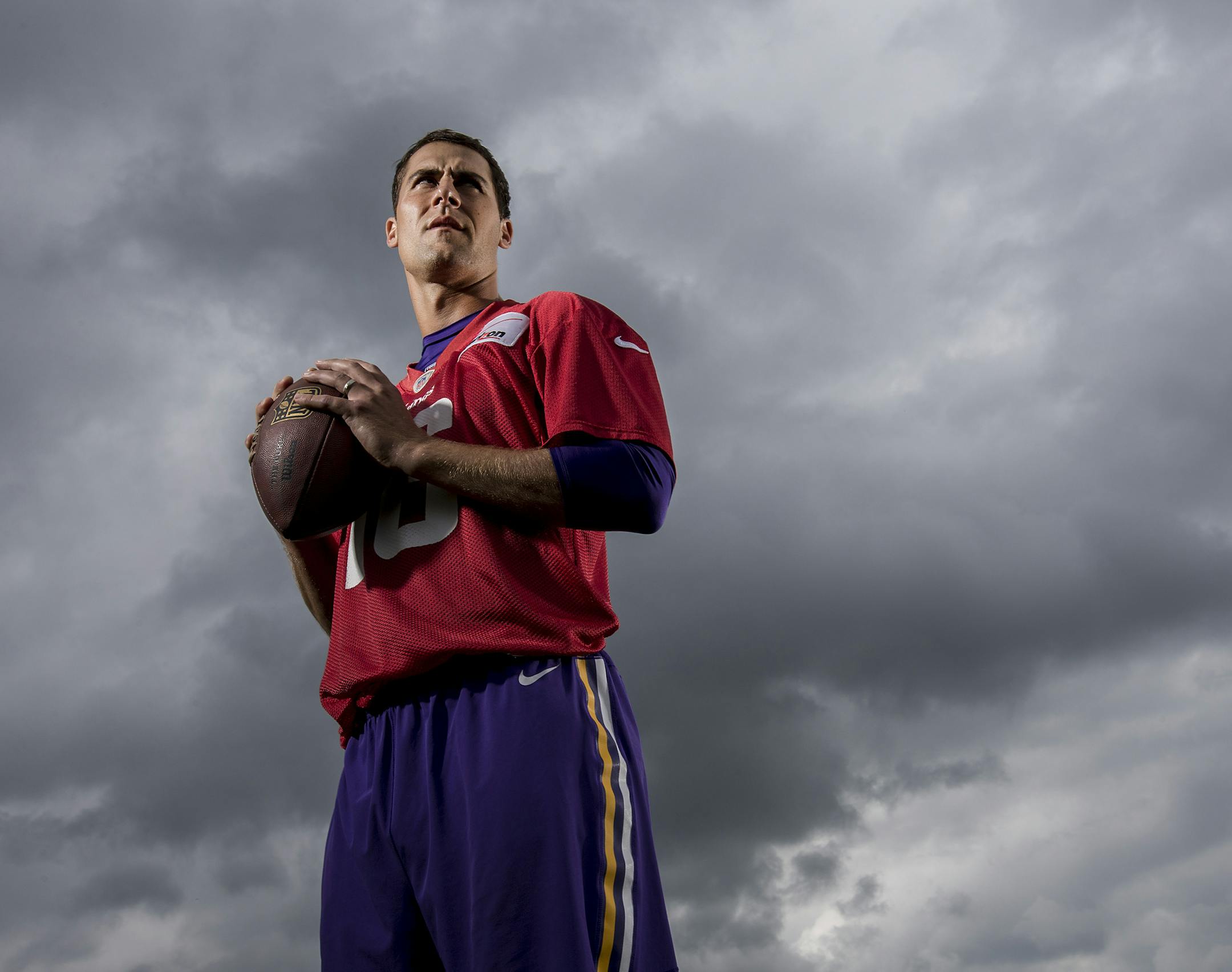 Minnesota Vikings quarterback Matt Cassel.