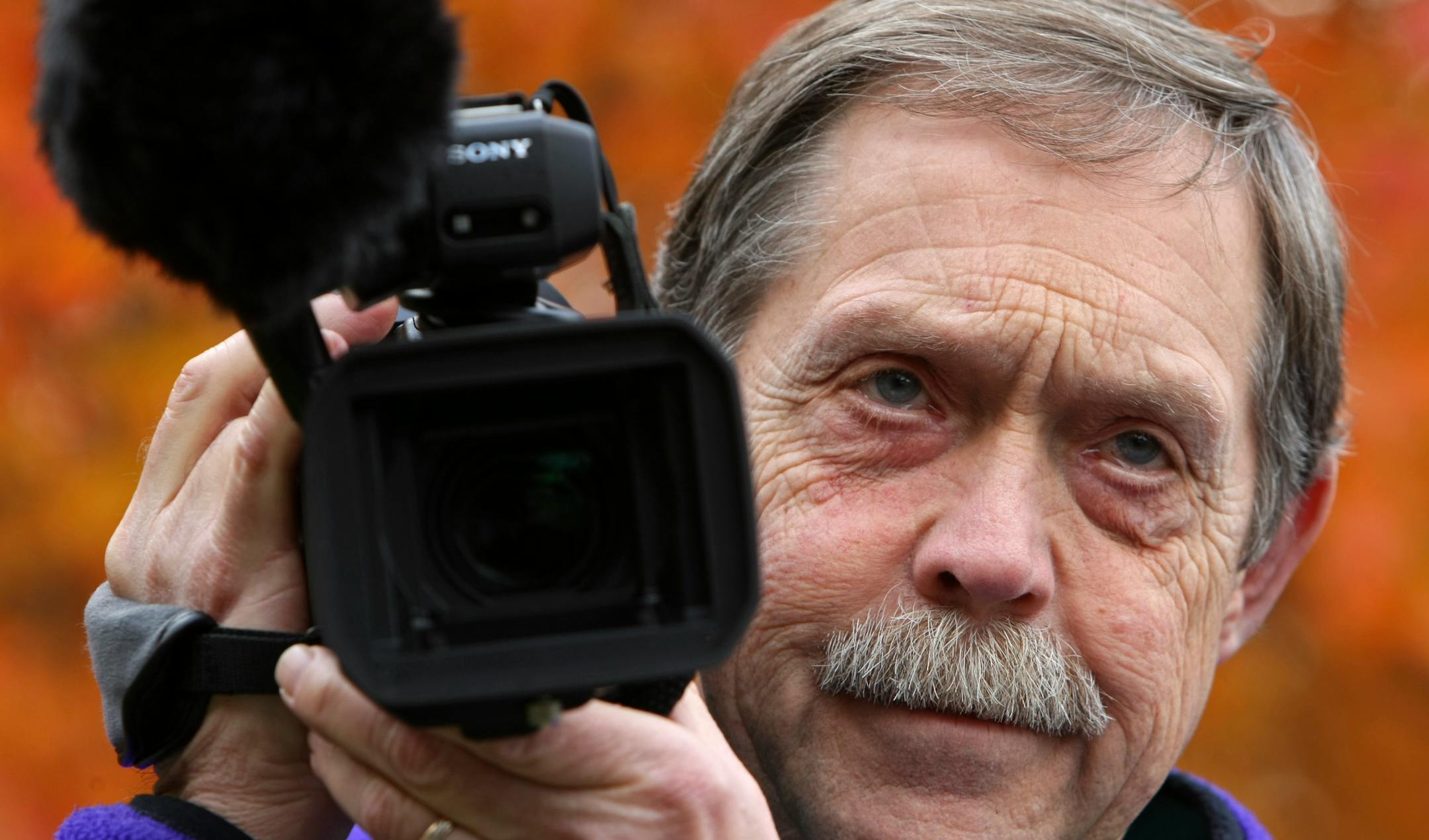 Retired Sgt. Charles Farrow, who was a photographer for the U.S. Army for more than twenty years, won an Emmy in 2007 and also the Camp Reipley Court of Honor award for his service.