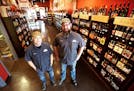 Portrait of Jason Alvey left, owner of Four Firkins and Bryan Buser, store general manager Tuesday April 7, 2015 in Oakdale, Minnesota.] Jerry Holt/ J
