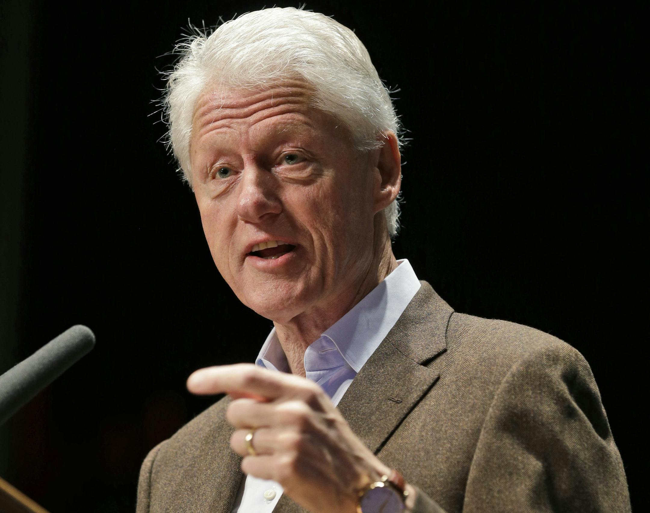 Former President Bill Clinton