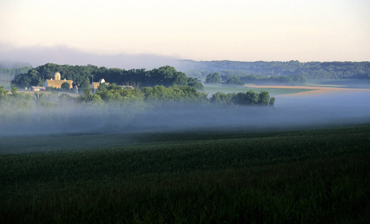 The Minnesota River Valley near New Ulm.