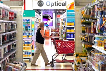 Back-to-school and Halloween sales outperformed general sales during the third quarter. Pictured is the Target store in Upper Saint Clair, Pa.