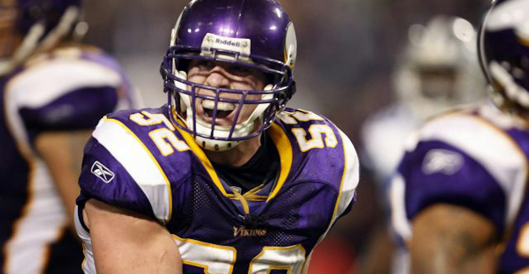 Vikings linebacker Chad Greenway