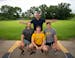 Cory Otterdahl with his sons Payton, Trevor, and Max