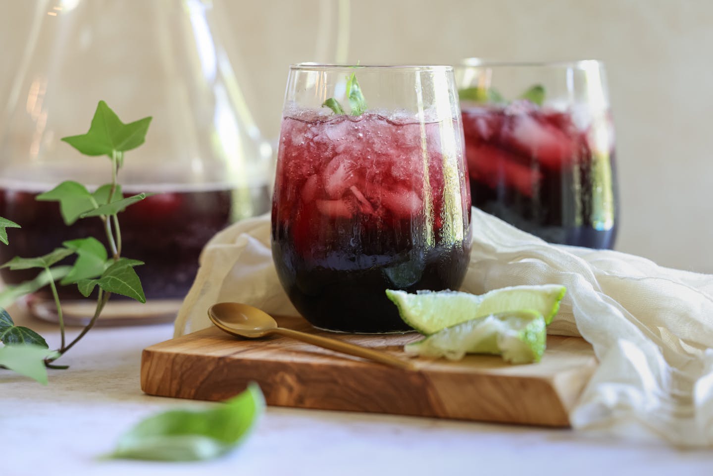 When The Minnesota Summer Gives You Blueberries, Make Mojitos