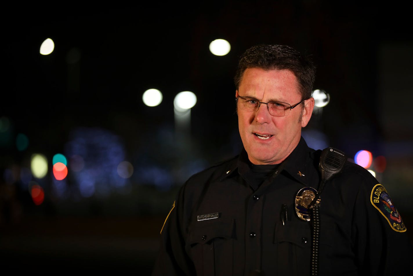 Bloomington Police Chief Jeff Potts, shown in 2017.