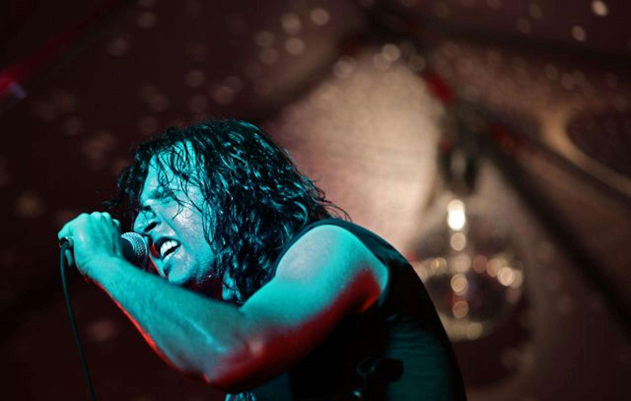 Mark Mallman performed at the Reg Stag Block Party.