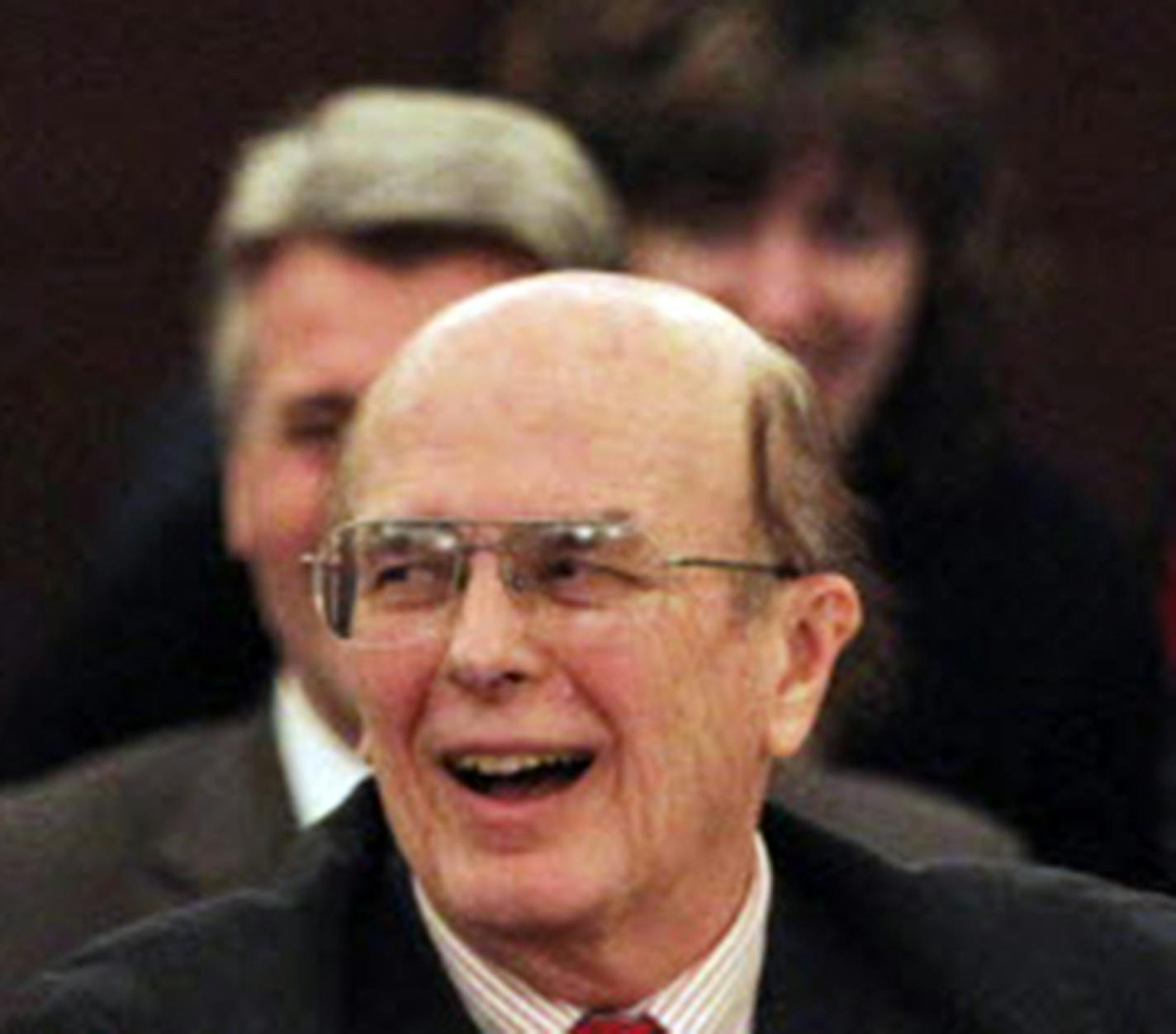 Joe Olson, shown in 2013 testifying at the State Capitol.