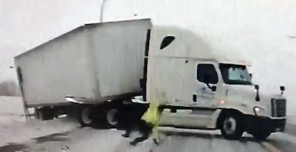 It was a rough day for an unlucky Minnesota State Patrol trooper, whose troubles with the wind went viral with an online video.