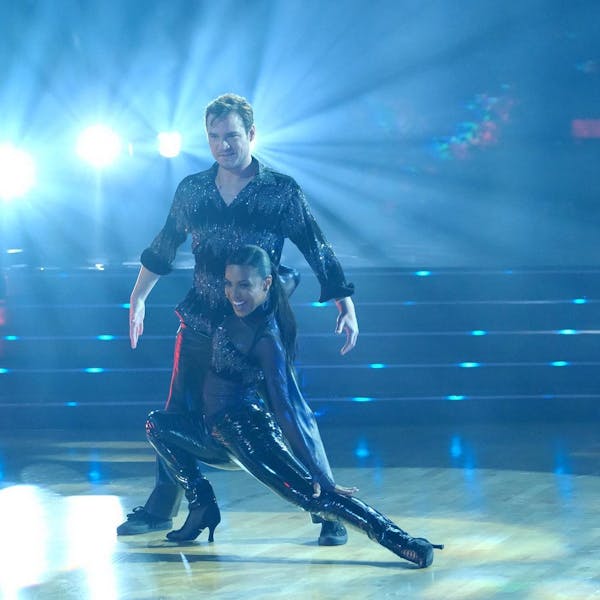 Daniel Durant and partner Britt Stewart advanced to the semifinals of Monday’s episode of “Dancing with the Stars.” 