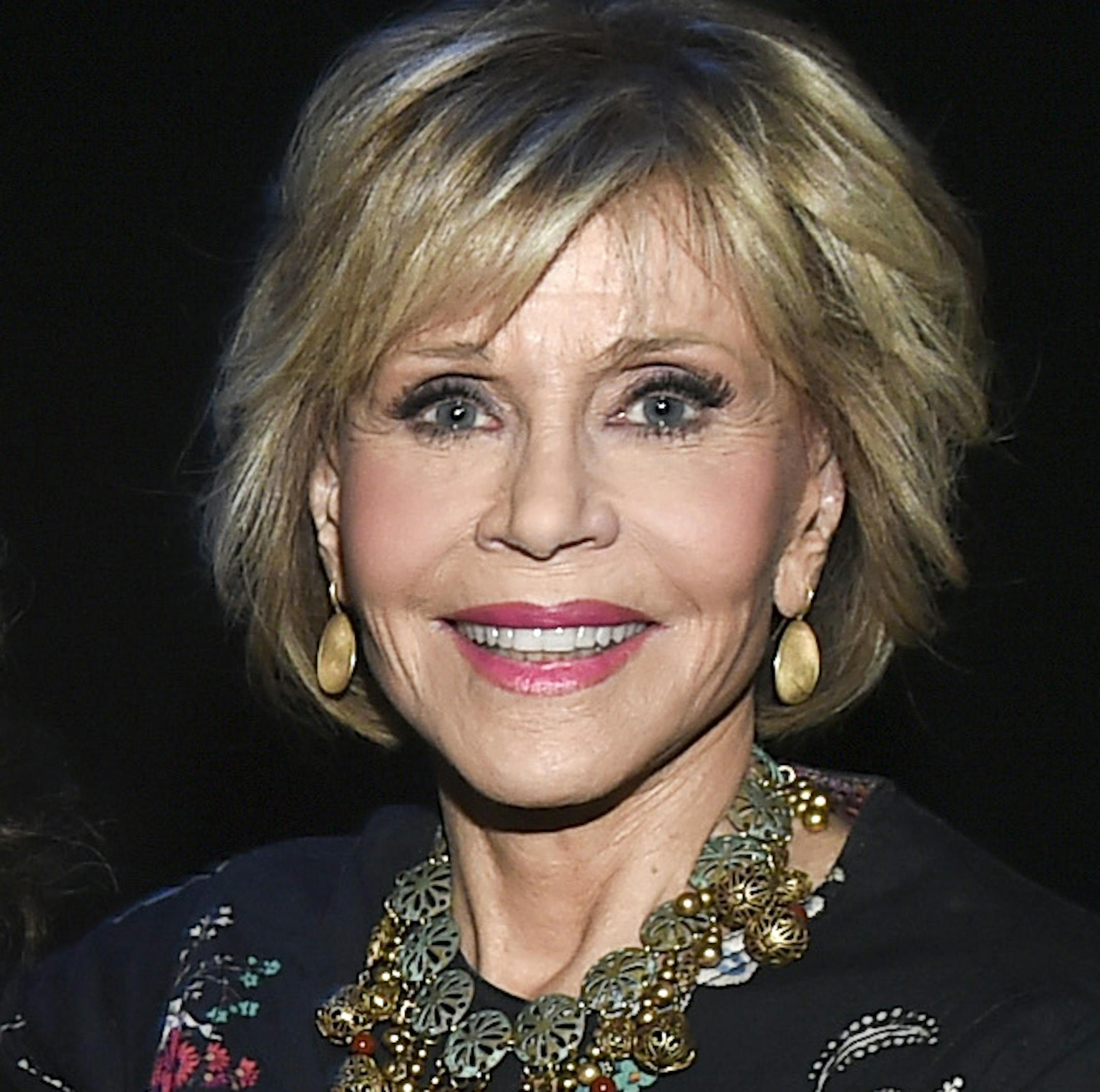 IMAGE DISTRIBUTED FOR GEFFEN PLAYHOUSE - Lily Tomlin and Jane Fonda attend the Backstage at the Geffen 2019 gala at the Geffen Playhouse on Sunday, May 19, 2019 in Westwood, Calif. (Photo by Jordan Strauss/Invision for Geffen Playhouse/AP Images)
