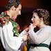 Minnesota native Ellie Dehn is Juliet in the Minnesota Opera's production of Roméo et Juliette. James Valenti has the role of Roméo.