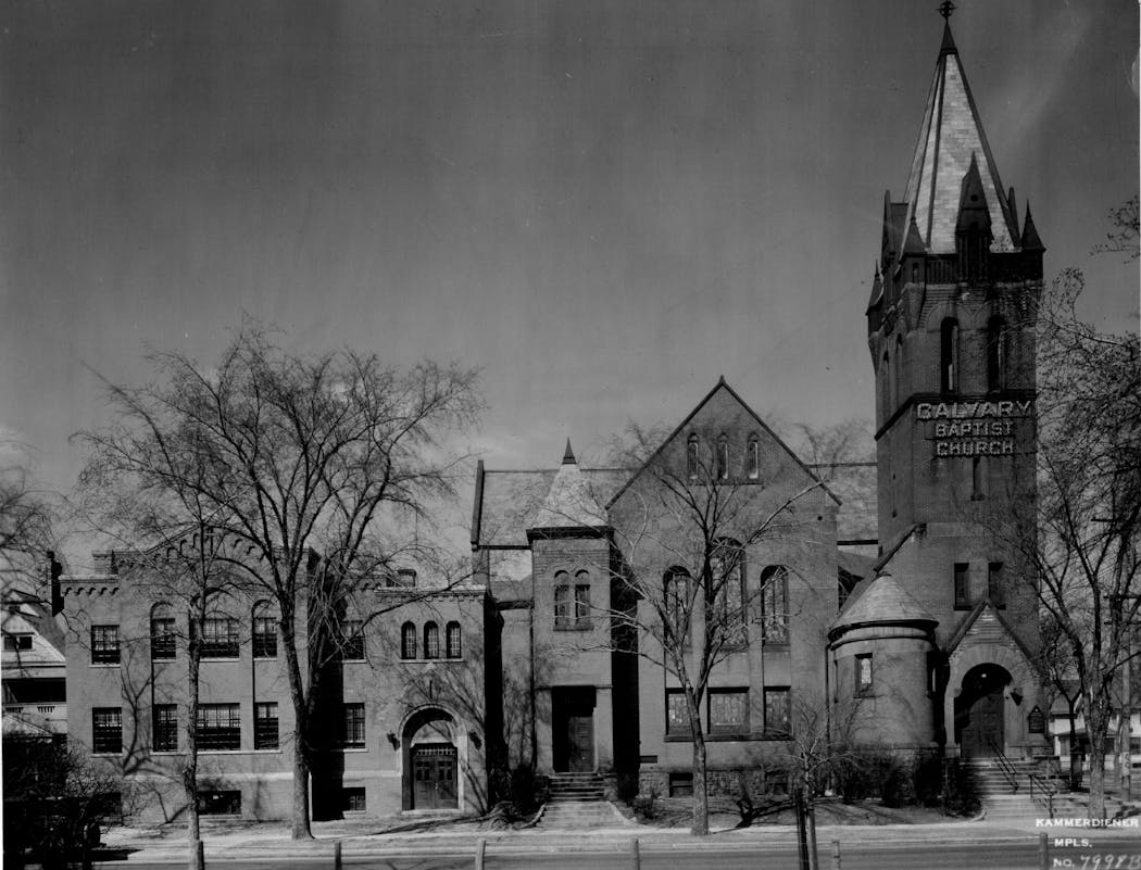 Calvary Baptist Church in 1928.