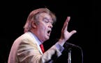 Garrison Keillor led an audience singalong during a 2016 broadcast of "A Prairie Home Companion" from the State Theatre in Minneapolis.