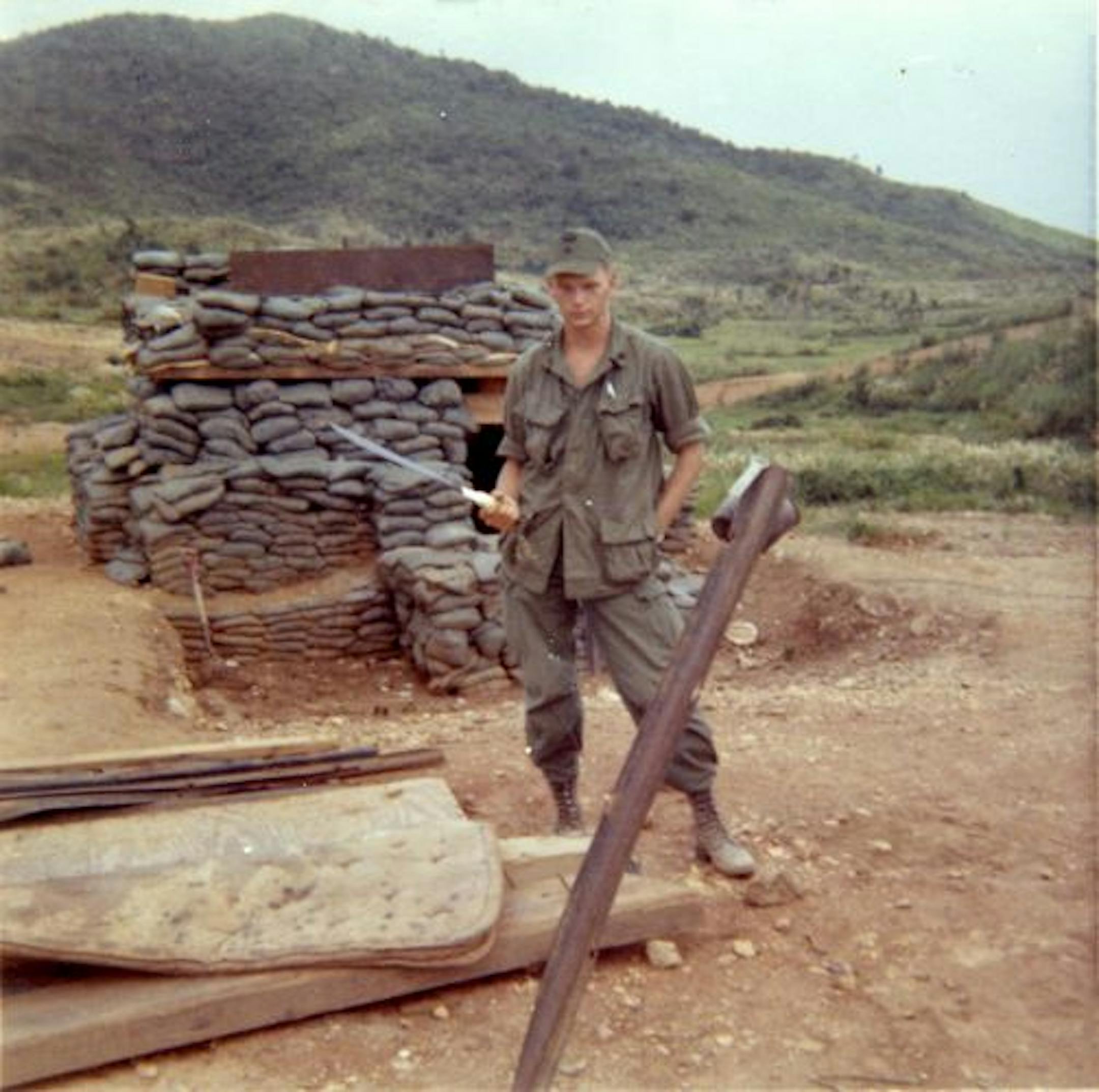 Provided photoRick Butler of Apple Valley entered combat in Vietnam when he was 18. Though trained as a paratrooper, he ended up �walking point,� trekking about 100 yards ahead of his platoon to scour the jungle paths for booby traps and flush out snipers.