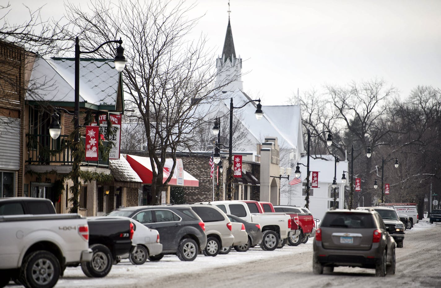 Main St in Renville, MN. ] GLEN STUBBE * gstubbe@startribune.com Wednesday, January 14, 2015 ORG XMIT: MIN1501151539033164