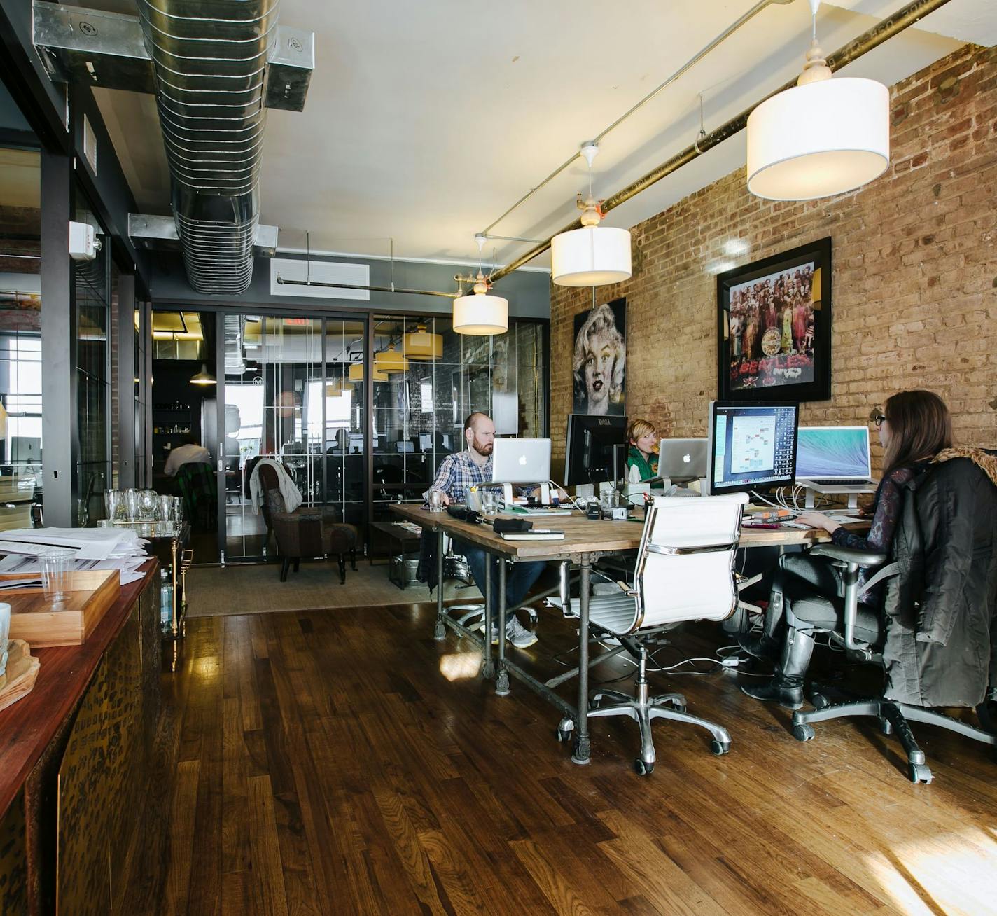 WeWork has offices across the world including this space in the Meatpacking District of New York City.
Photo courtesy WeWork