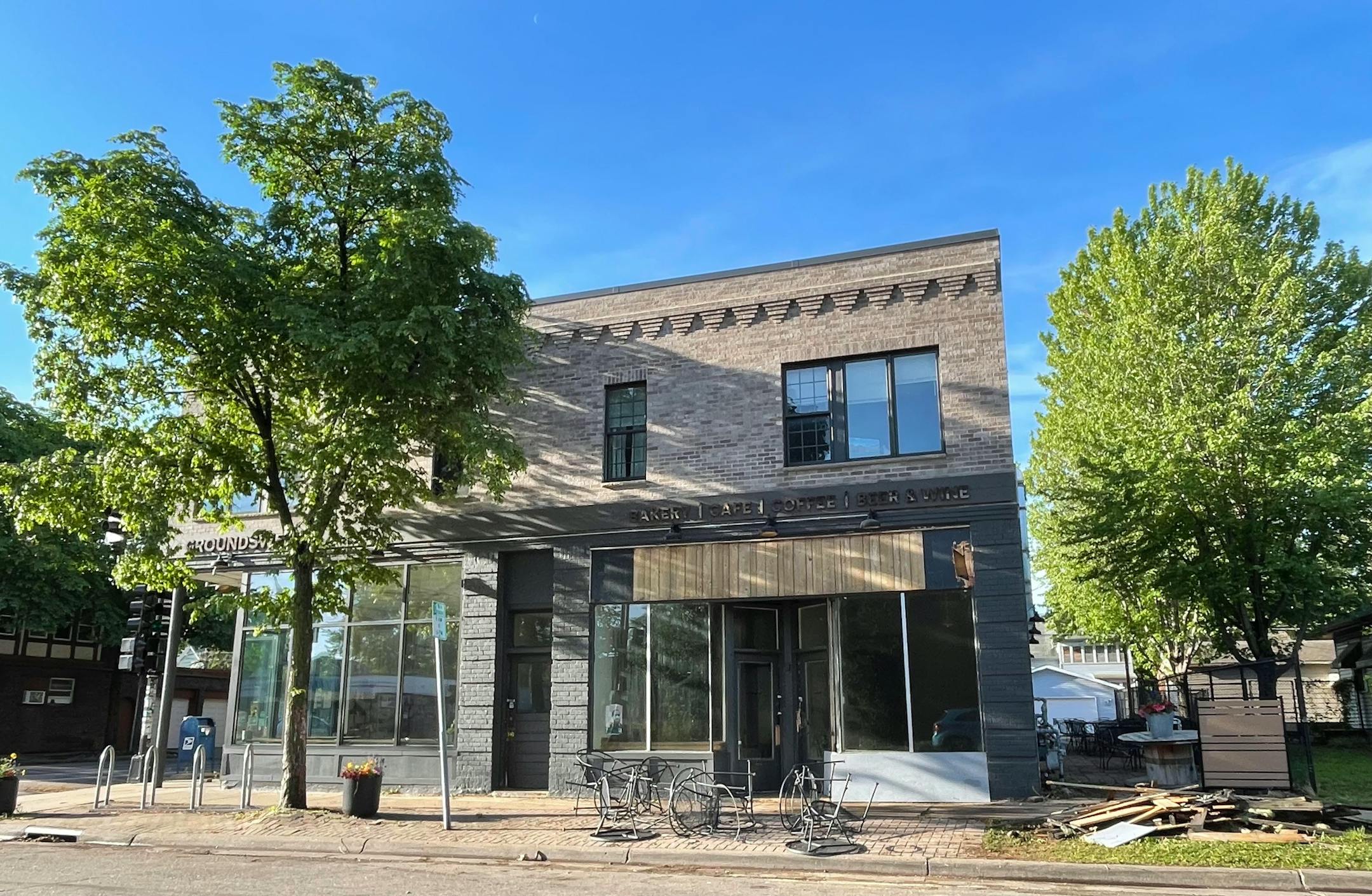 The exterior of Groundswell, exterior