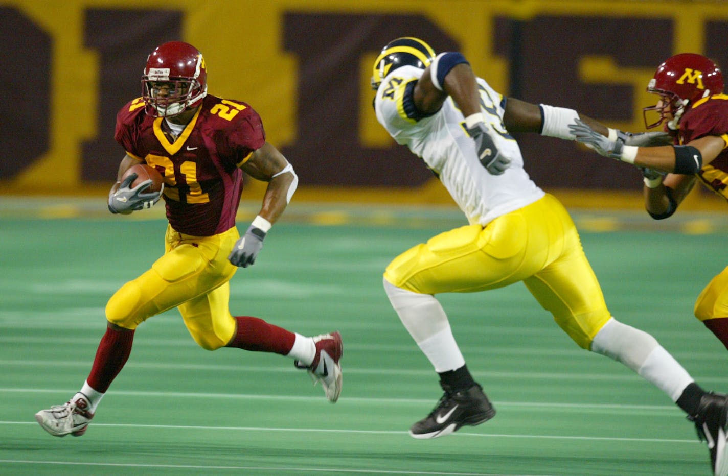 Marion Barber III, who was found dead June 1 in Texas, ranks fifth all-time in rushing in Gophers history with 3,276 yards and second with 35 rushing touchdowns.