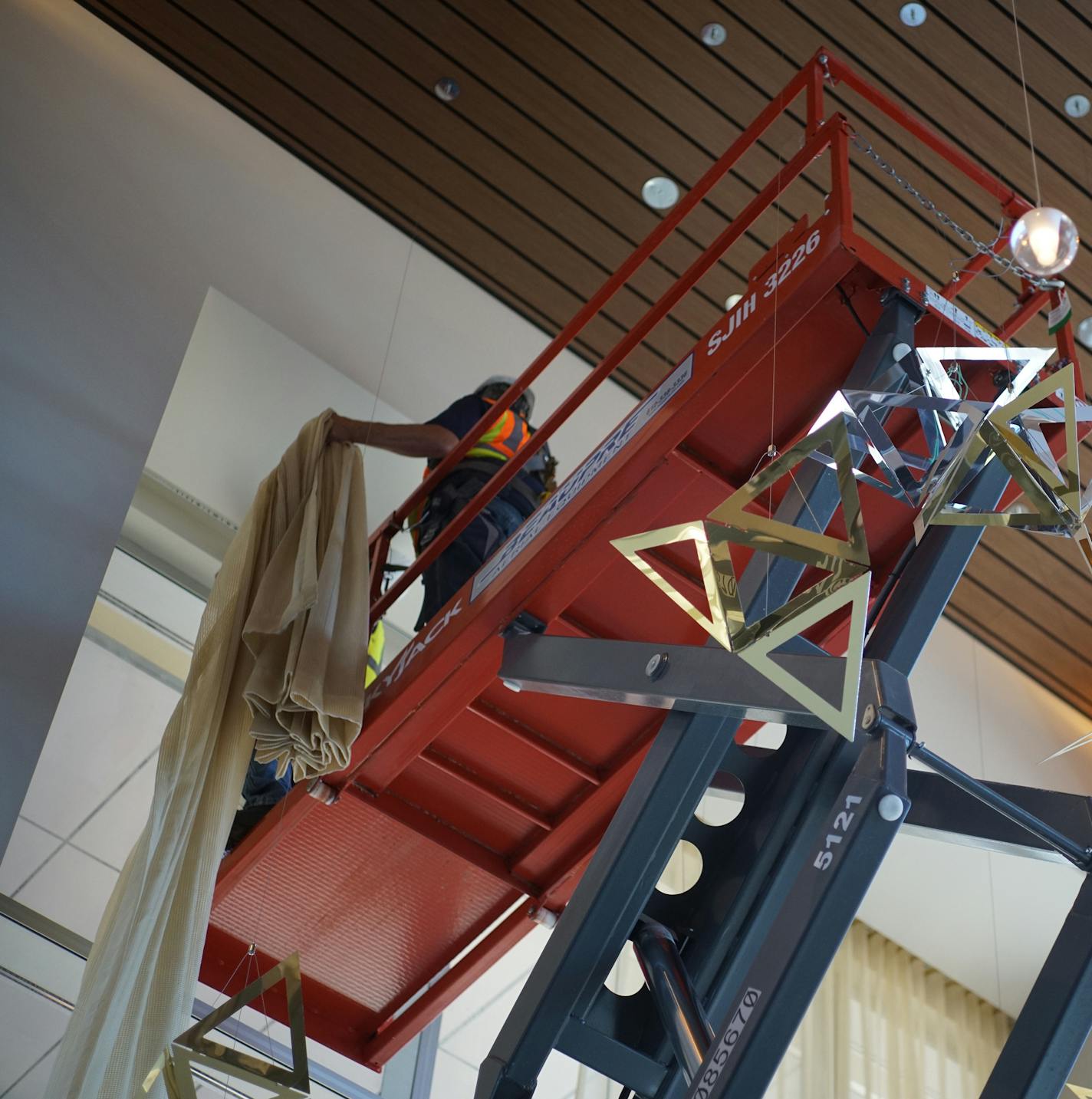 The lobby has custom artwork designed to reflect Minesota's regionalism and the chain's international flair. The InterContinental MSP International Airport Hotel, the first hotel in history to be connected to MSP International Airport, is finally about to open..] Richard Tsong-Taatarii&#xef;rtsong-taatarii@startribune.com