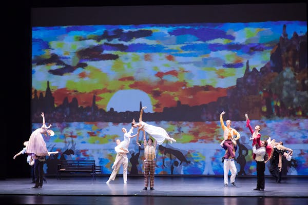 Kyiv City Ballet will perform the contemporary piece “Tribute to Peace” when it stops by Northrop Wednesday.