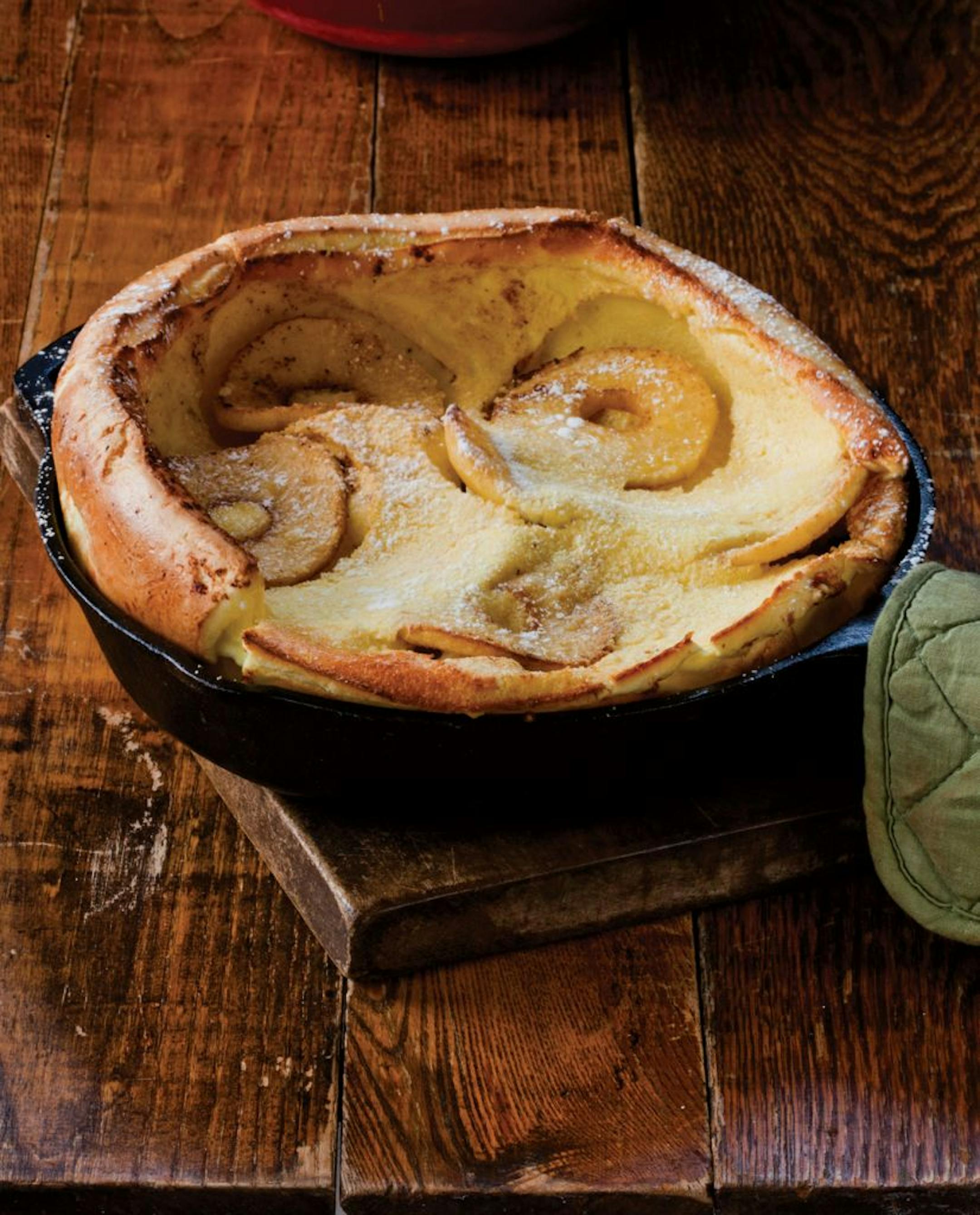 Use Honeycrisp apples in a Dutch Baby.