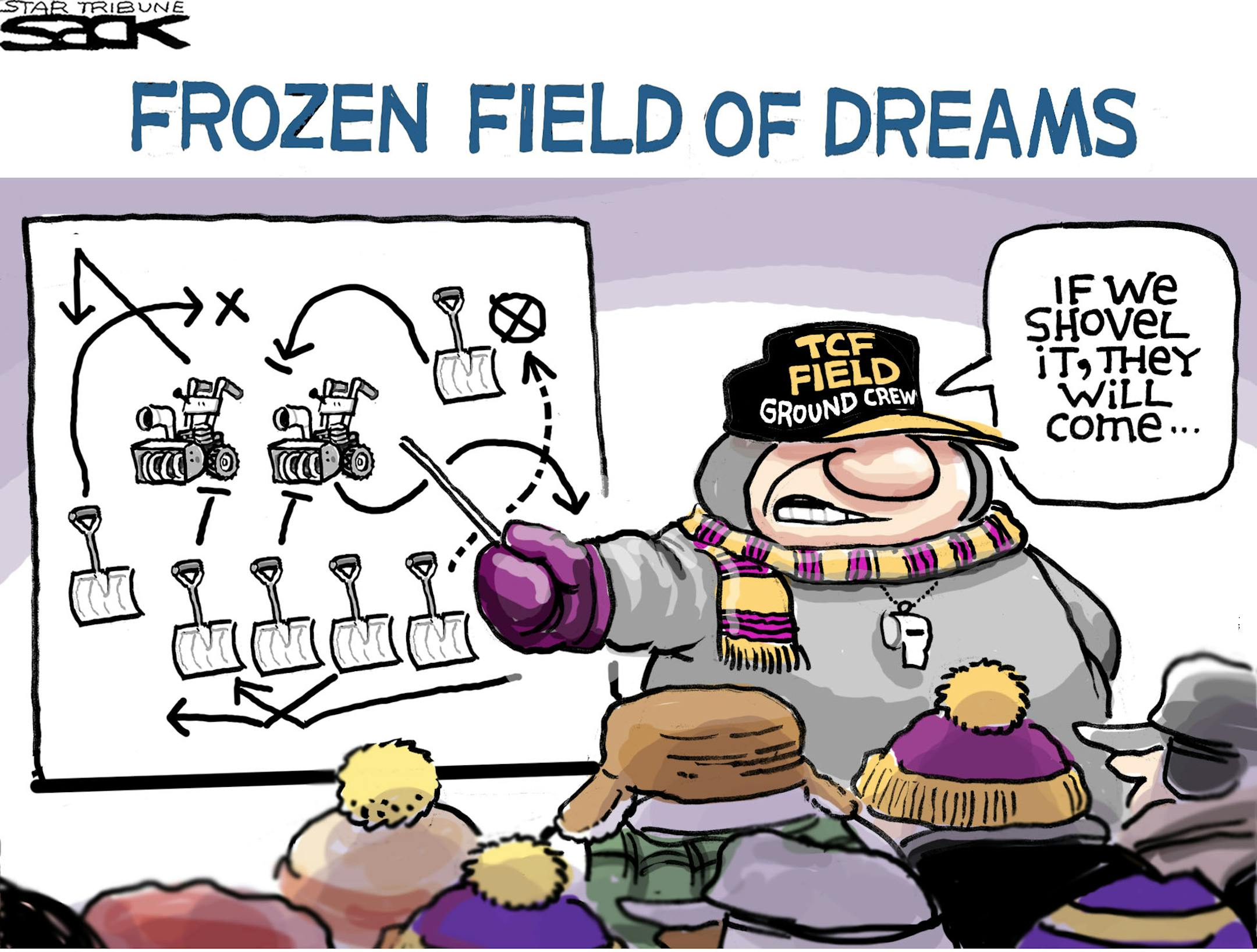 Steve Sack is the Star Tribune's editorial cartoonist.