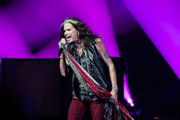 Steven Tyler of Aerosmith performs onstage at the Wells Fargo Center on Sept. 2, 2023, in Philadelphia. (Lisa Lake/Getty Images/TNS) ORG XMIT: 8985974