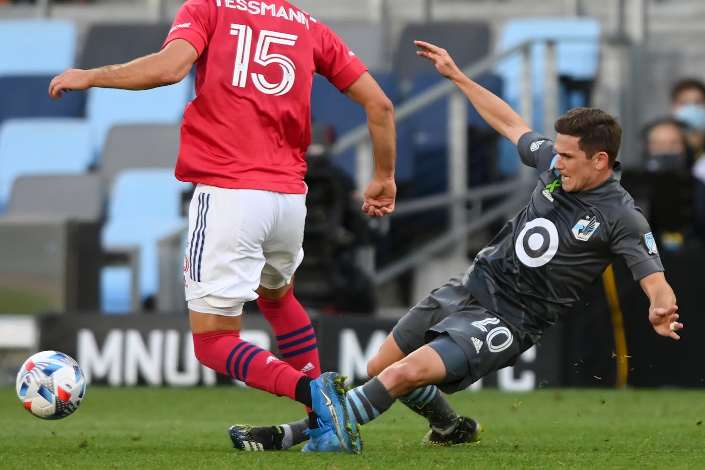 Minnesota United midfielder Will Trapp