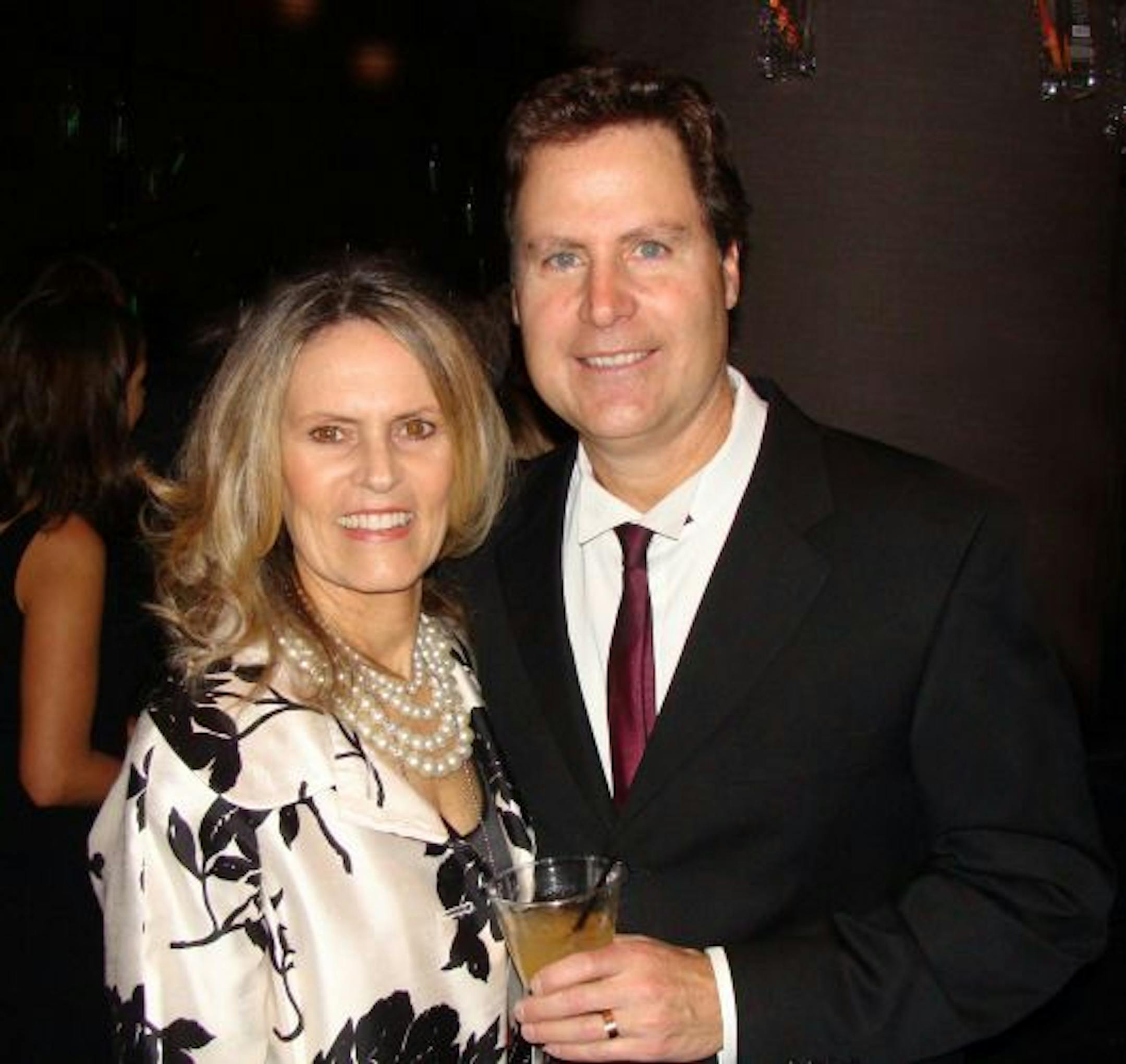 Sara Glassman, sglassman@startribune.com The Butterball at Graves 601 Hotel, benefitting Open Arms of Minnesota David, editor of Minnesota Business magazine and Jan Gee.