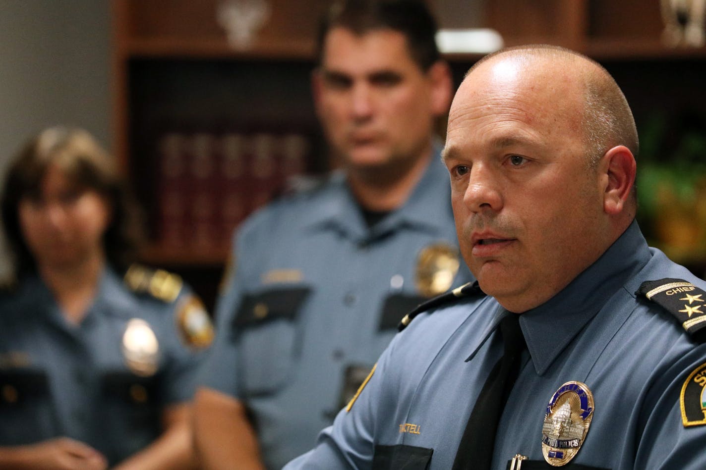 During a Friday news conference about the shooting death of Billy Hughes, St. Paul Police Chief Todd Axtell said his goal is to release future bodycame videos with 72 hours.