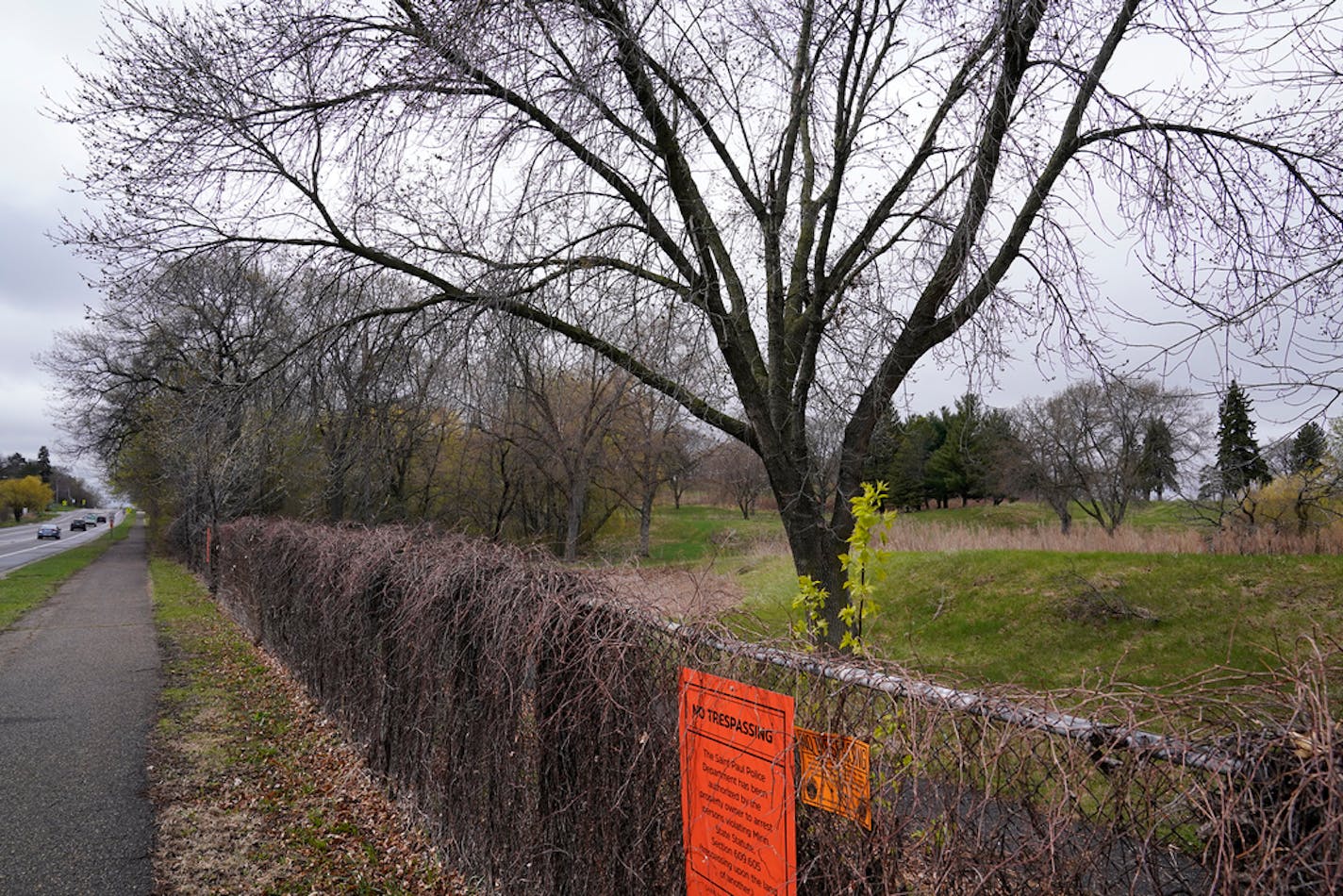 The former Hillcrest golf course site in St. Paul's northeast corner. ] LEILA NAVIDI • leila.navidi@startribune.com