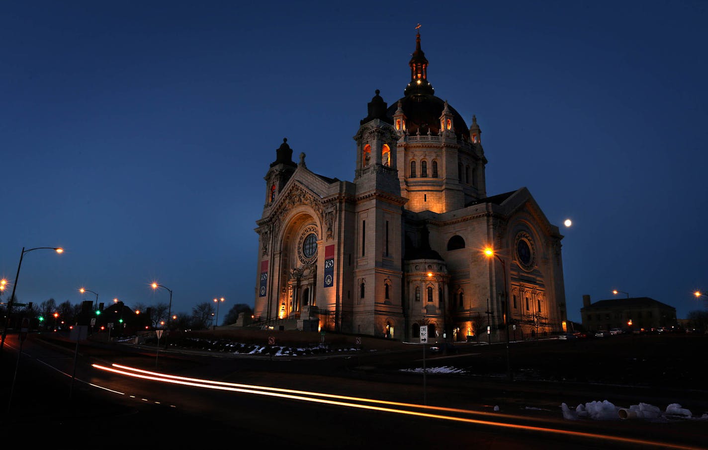 The Cathedral of St. Paul. in March.