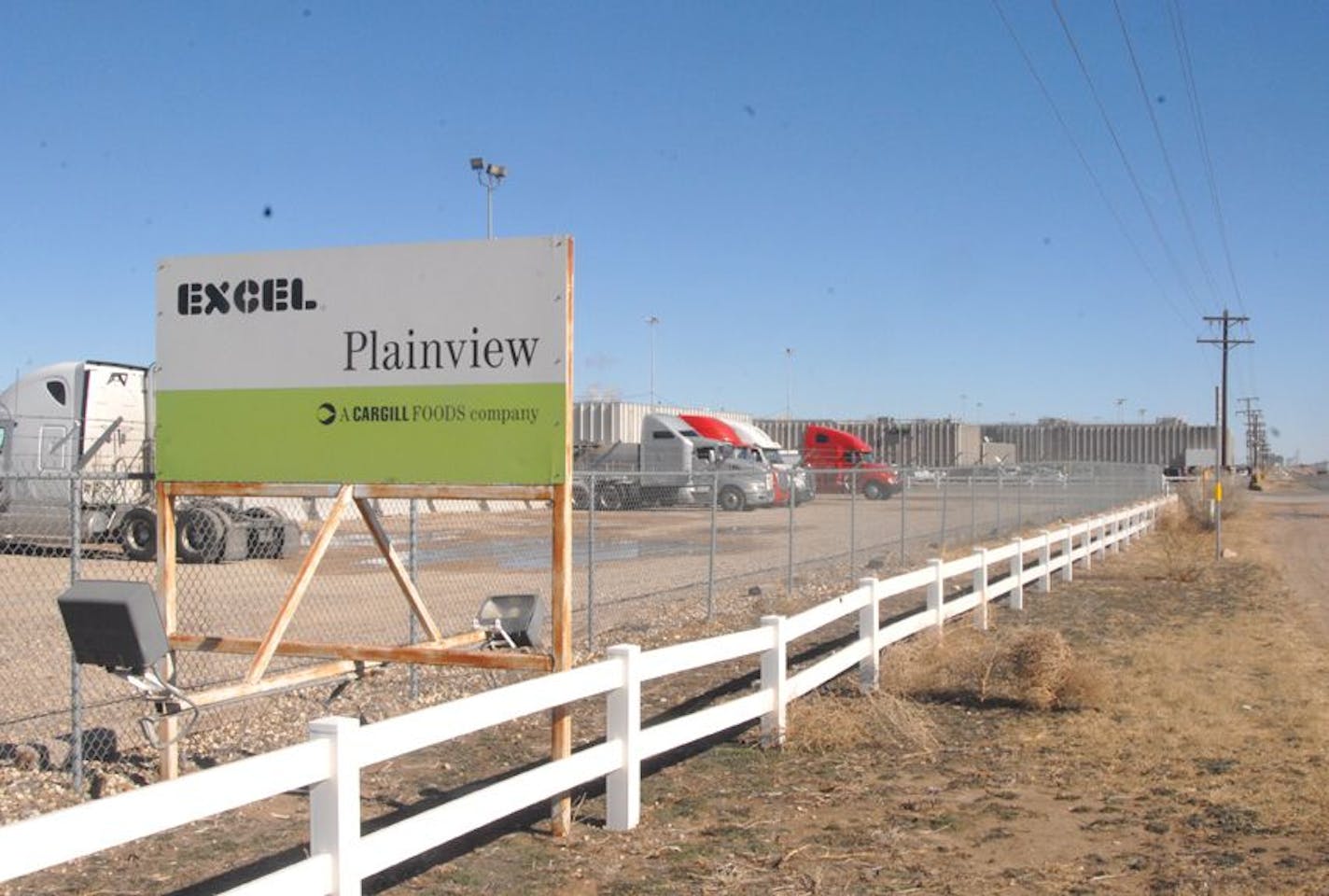 The Plainview plant is one of five sprawling beef processing facilities operated by Cargill.