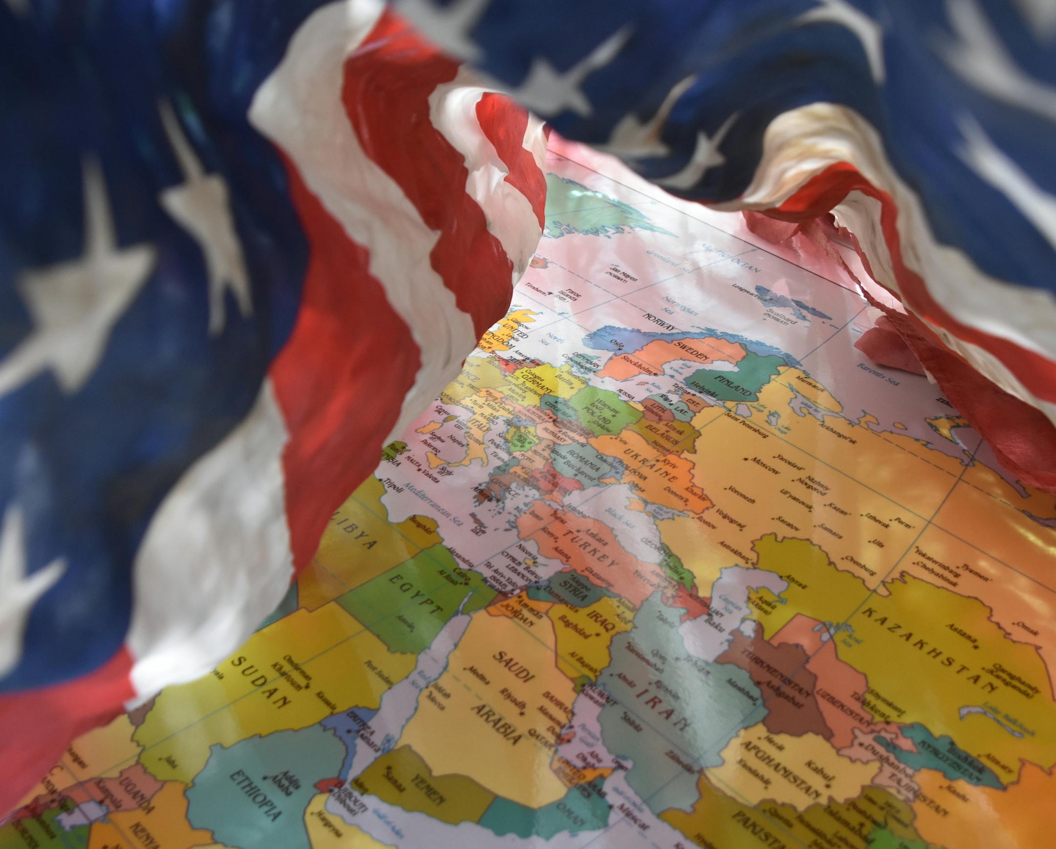 Security blanket the United States is for the world