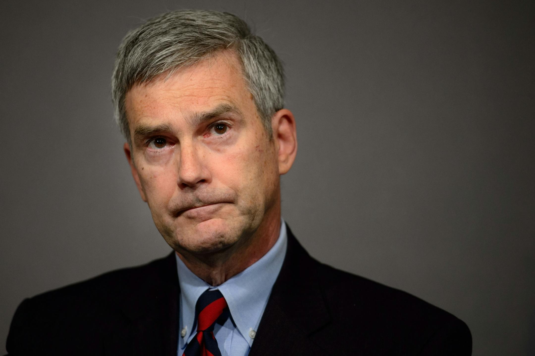 Senate Republicans David Hann and Dan Hall presented their ethics complaint against Jeff Hyaden at a press conference.