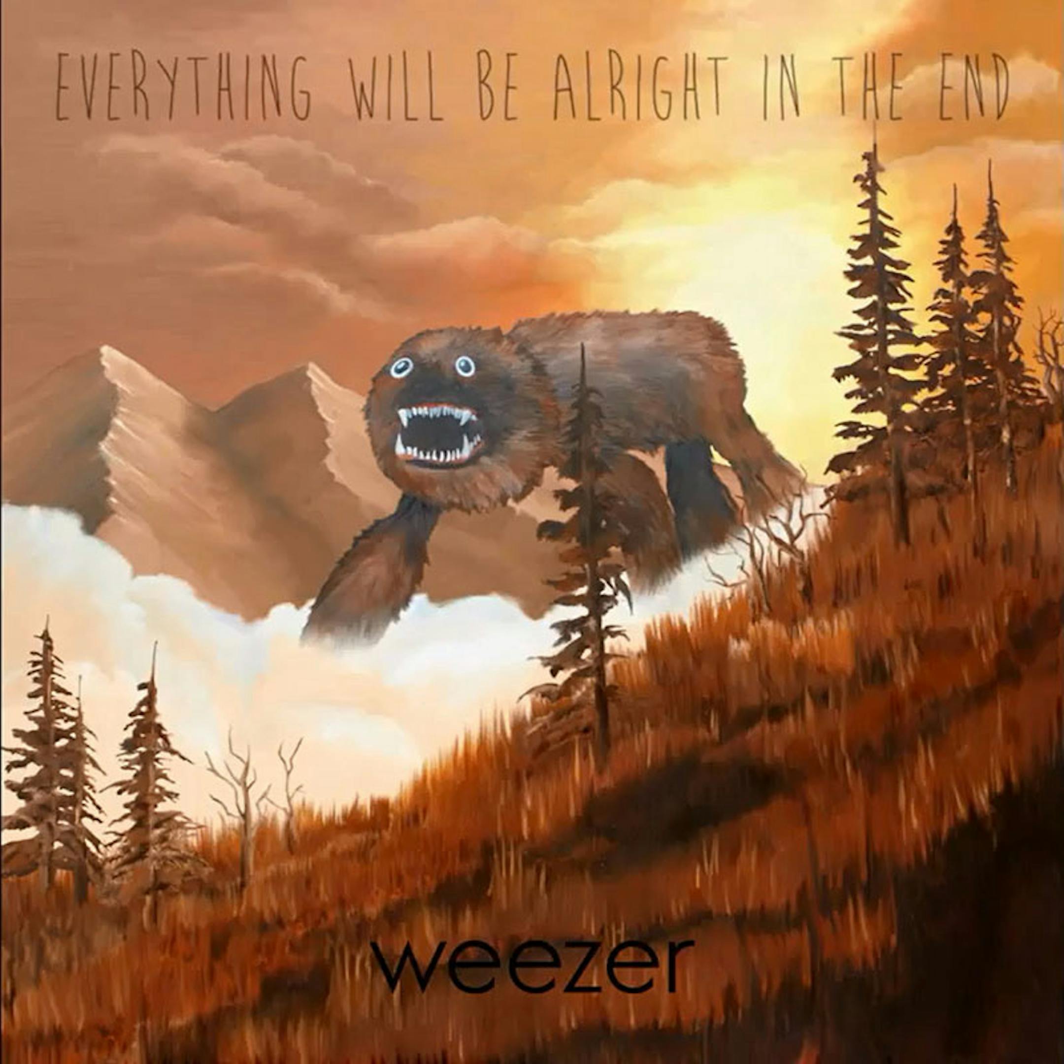 New Weezer CD, "Everything Will Be Alright in the End."