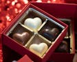 Valentine’s Day means long, busy days producing dainty delectables at L’More Chocolat in Minneapolis.