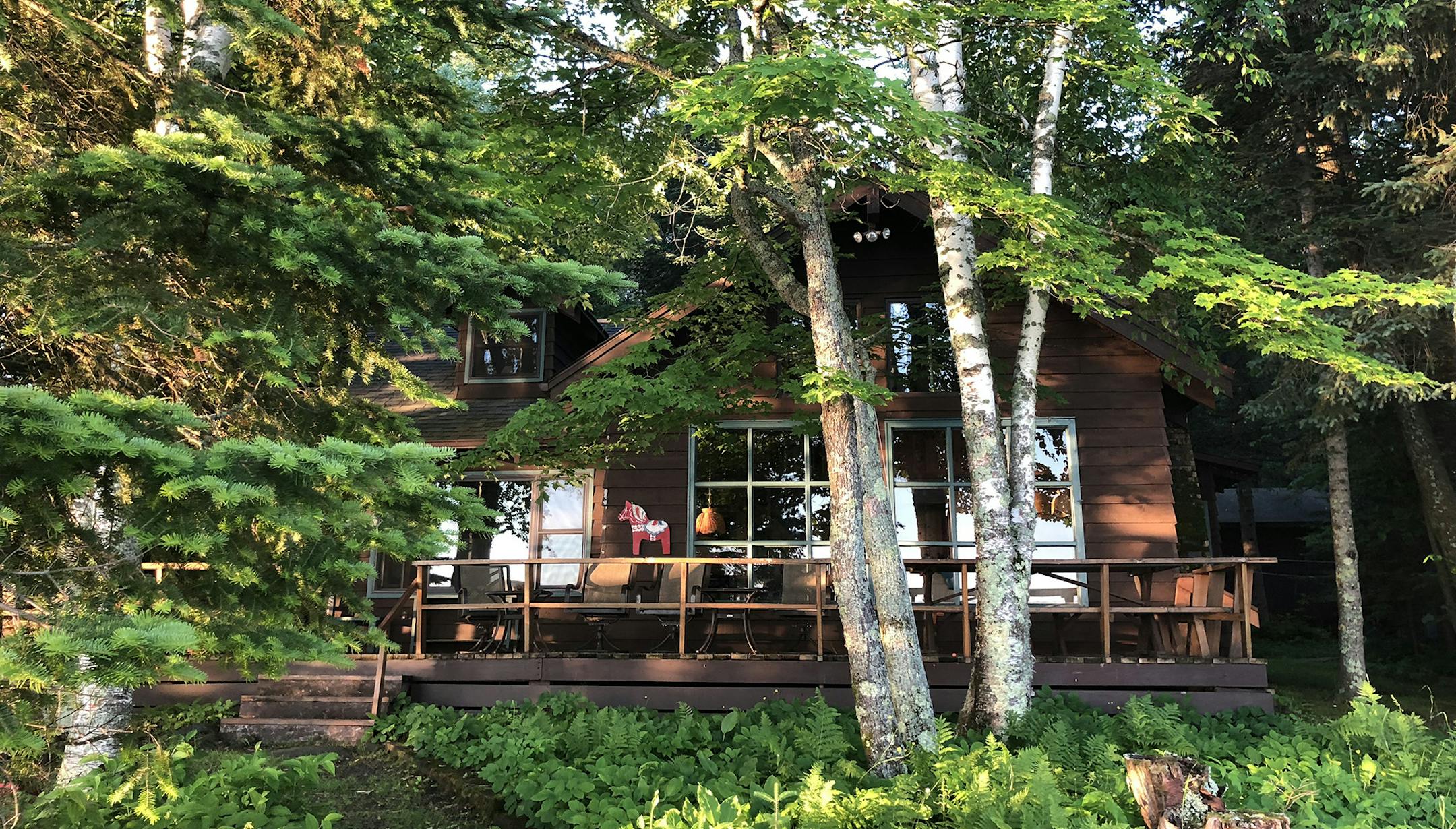 Five generations have enjoyed the cabin.