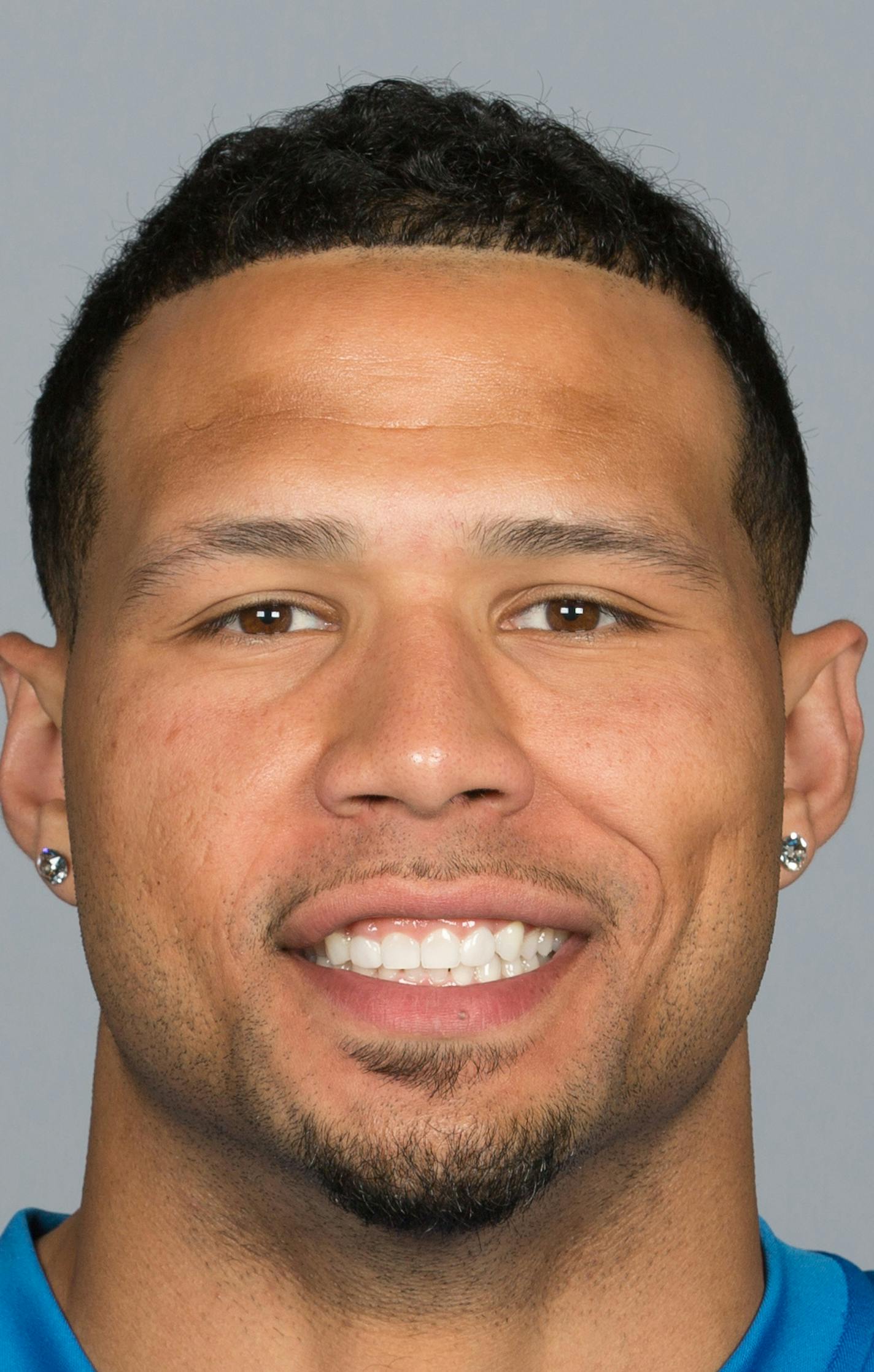 This is a 2015 photo of Travis Lewis of the Detroit Lions NFL football team. This image reflects the Detroit Lions active roster as of Monday, June 15, 2015 when this image was taken. (AP Photo) ORG XMIT: NFLHS15