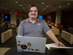 Brian Welch, a senior at St. Cloud State University, is one of more than 85,000 students in the Minnesota State system of colleges and universities wh