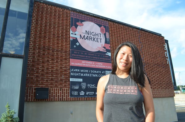 Tiffany Alexandria hopes Rochester’s Night Market, now in its second year, can help vendors of color turn their products into full-fledged local bus