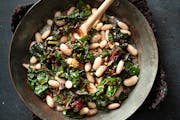 Braised Beans and Greens. Credit: Mette Nielsen, Special to the Star Tribune