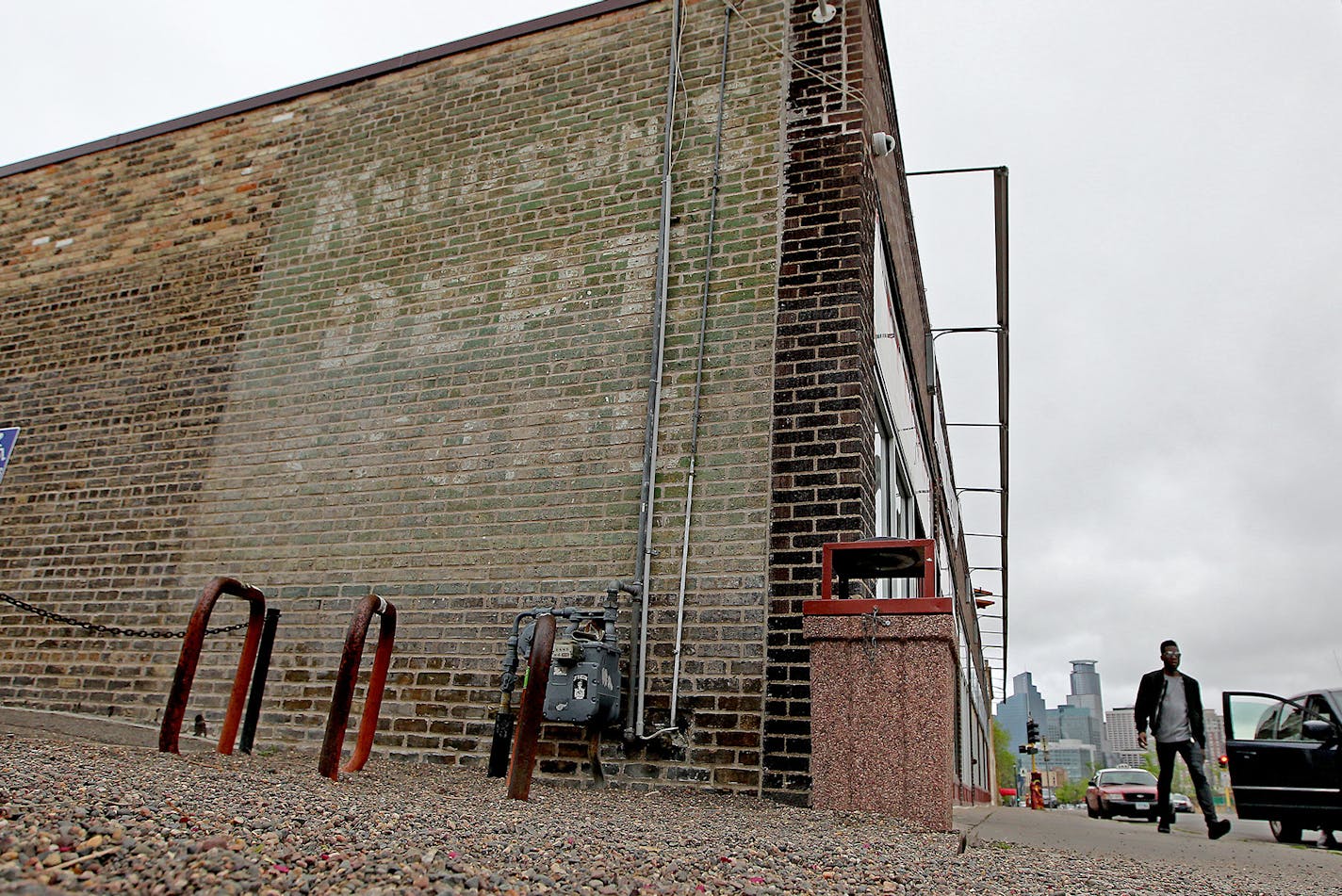 An old store sign lives on at the Electric Fetus at 2000 4th Av. S. in Minneapolis.