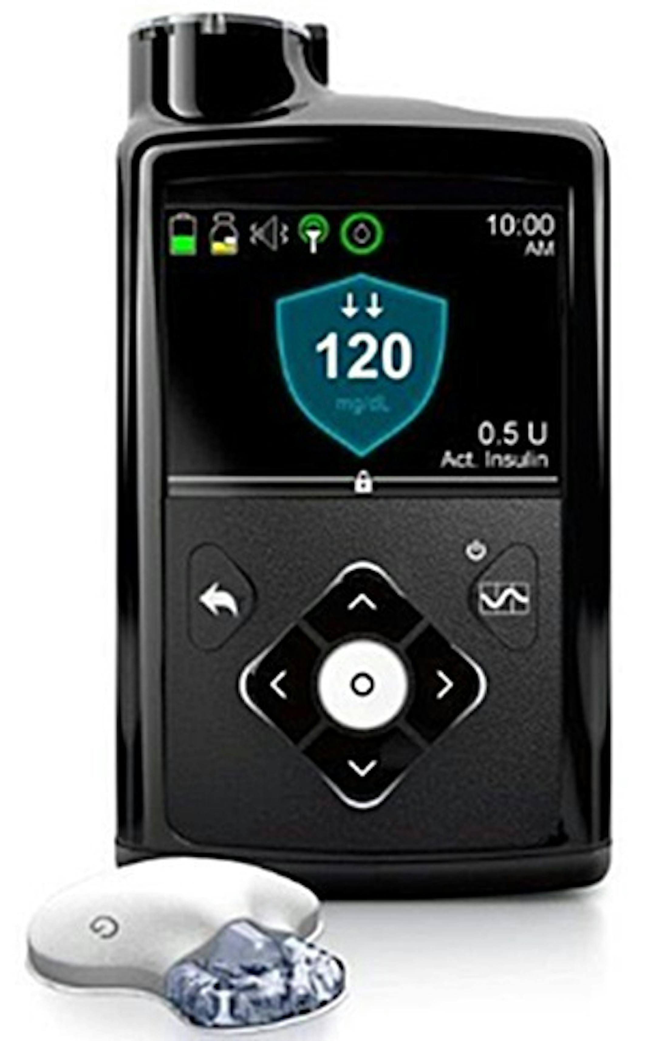 Medtronic's MiniMed 670G "hybrid closed-loop" system.